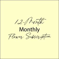 12-Month Monthly Subscription